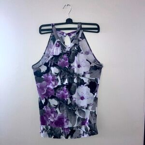 Ricki’s Purple Floral Dress Top